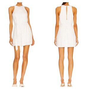 Retrofête Cecilia Dress in Moonglow White | NWT | Size Small | $545 Retail